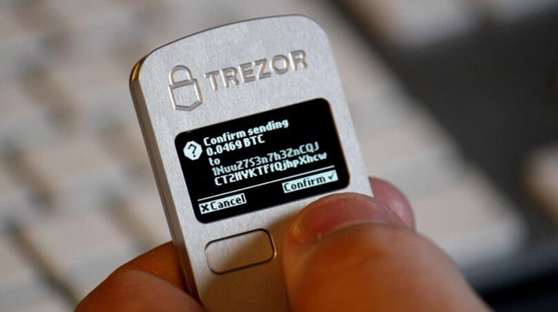 trezor-one-botones