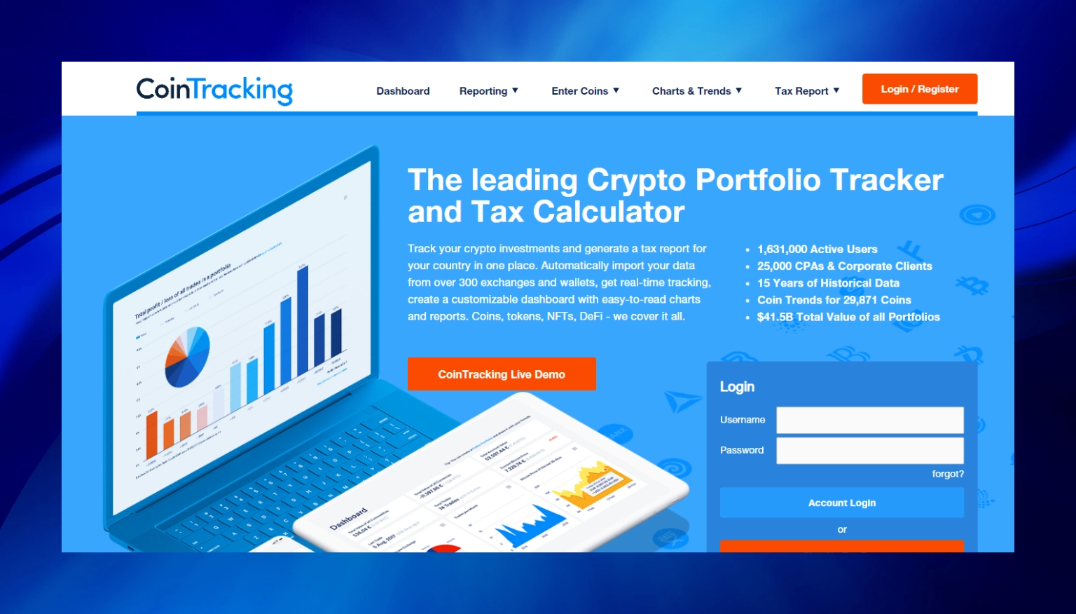 CoinTracking for businesses - best crypto tax software