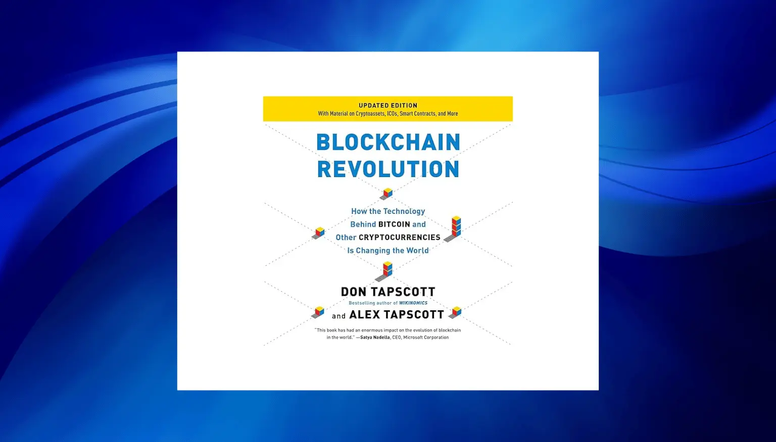 Best books about blockchain - Blockchain Revolution by Don Tapscott, Alex Tapscott