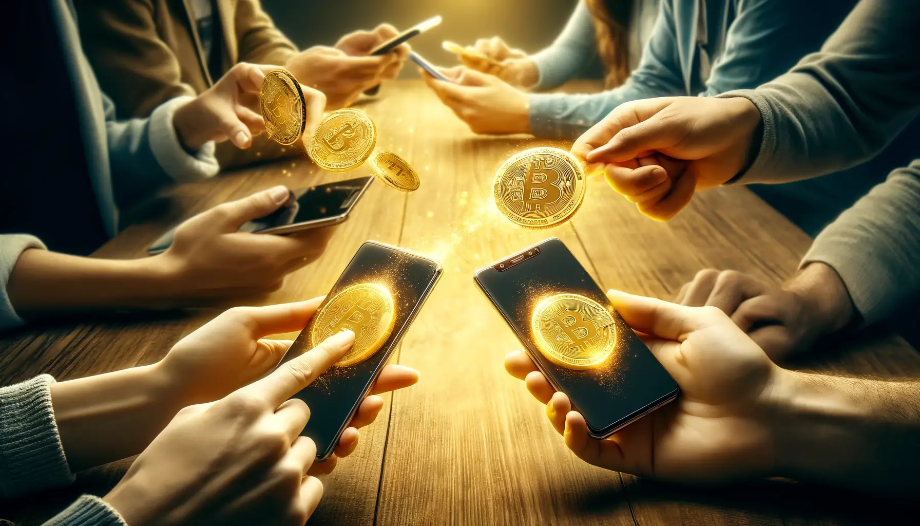 bitcoin exchange in a digital wallet