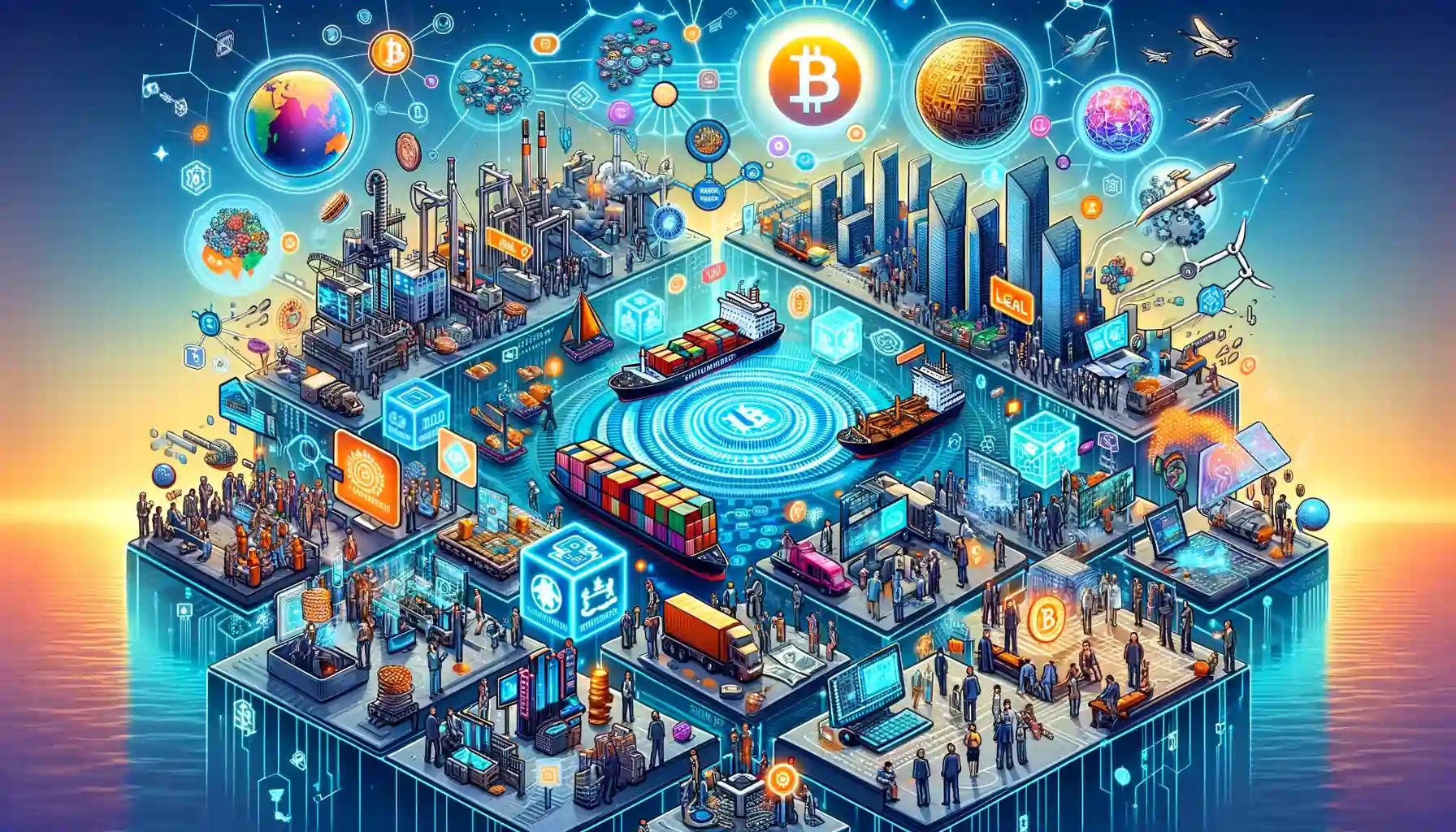 The impact of blockchain on supply chain