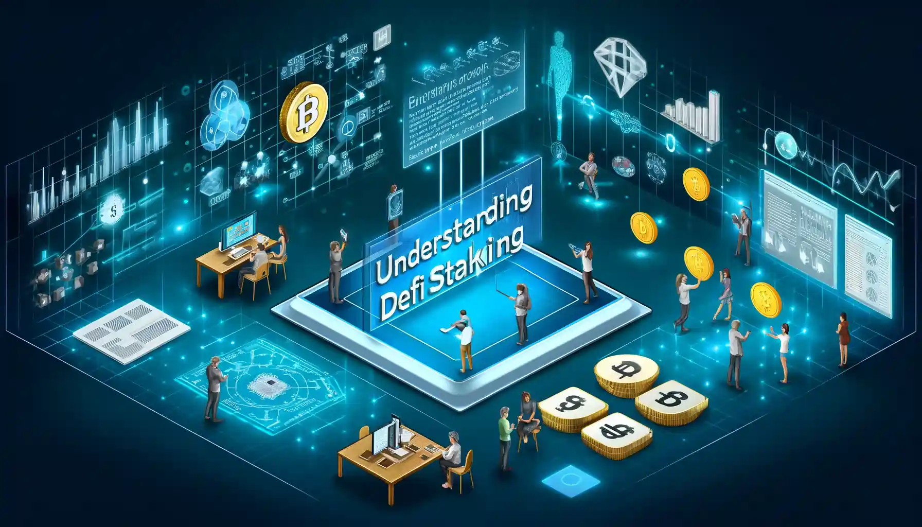 What is a defi staking platform