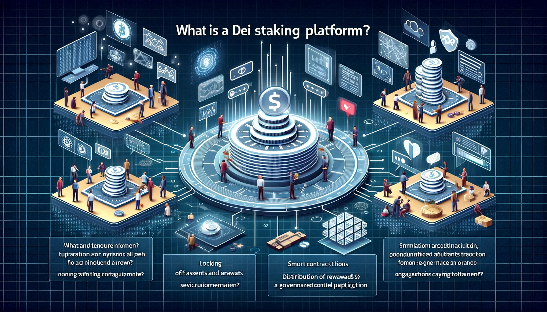 What is a defi staking platform 