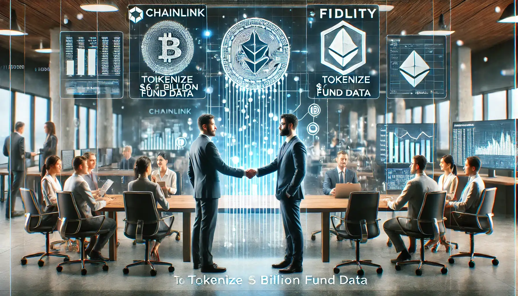 Chainlink and Fidelity Team Up to Tokenize $6.9 Billion Fund Data